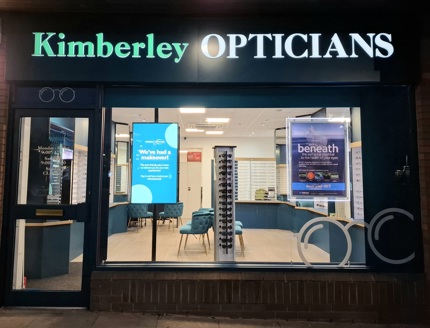 Kimberley Opticians shop front