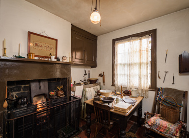 Kitchen at the D.H. Lawrence Museum